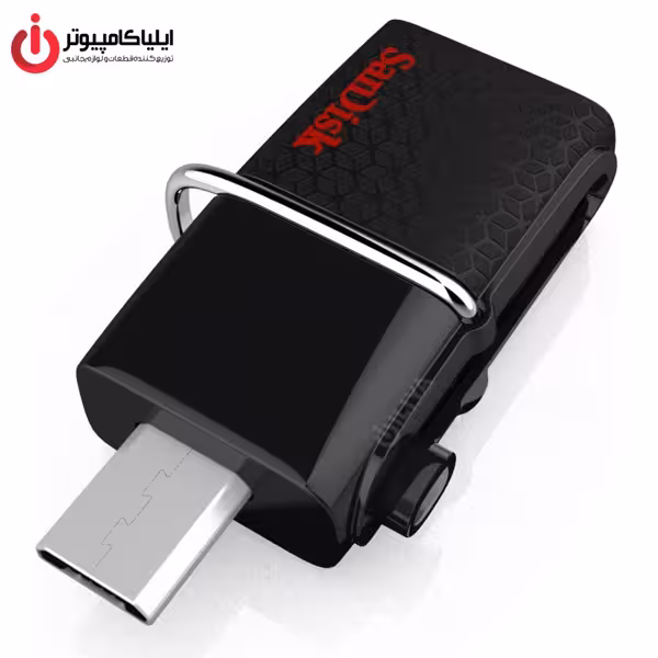 فلش مموری OTG Micro B USB3.0 سن دیسک مدل SDDD2 ظرفیت 32 گیگابایت