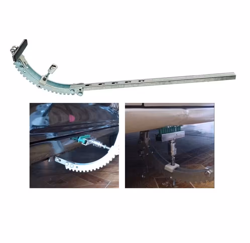 دیت لاینر اهرم بغل کش حلالی دندانه دار حرفه ای صافکاری مدل DL-PDR-ALEX02