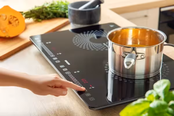 گاز القایی سنکور SCP4501BK مخصوص قابلمه های INDUCTION