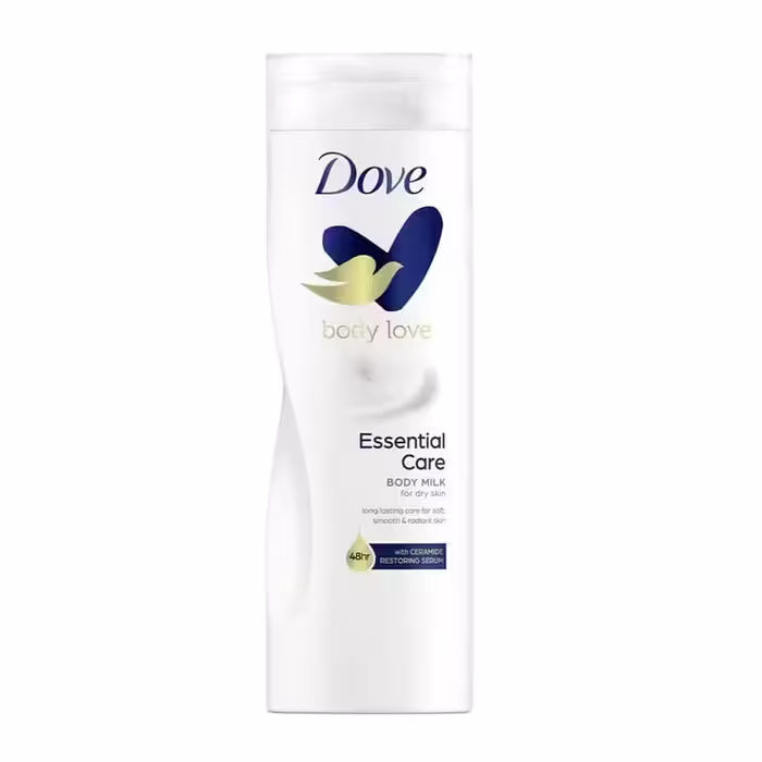 لوسیون بدن Body Love داو Dove مناسب پوست های خشک مدل Essential Care حجم 400ml