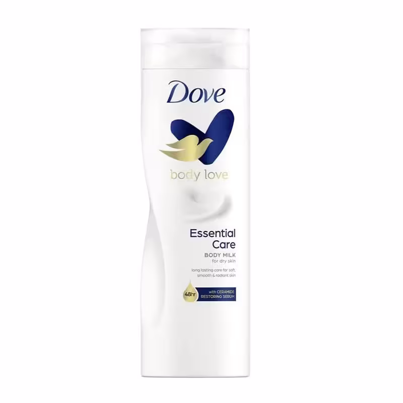 لوسیون بدن Body Love داو Dove مناسب پوست های خشک مدل Essential Care حجم 400ml