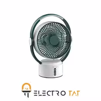 پنکه شارژی پرتابل شعاع کد SH_L2819 همراه با چراغ