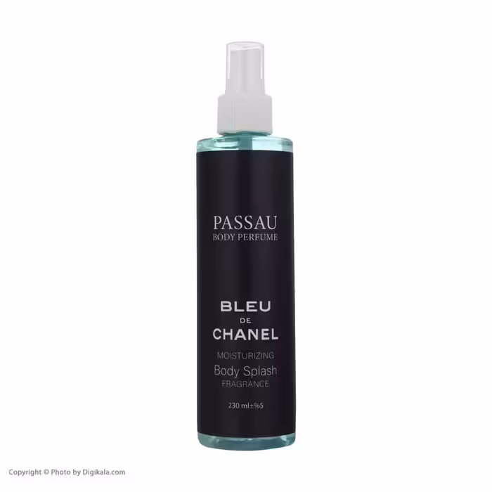 بادی اسپلش مردانه پاسائو مدل Blue De Chanel حجم 230 میلی لیتر