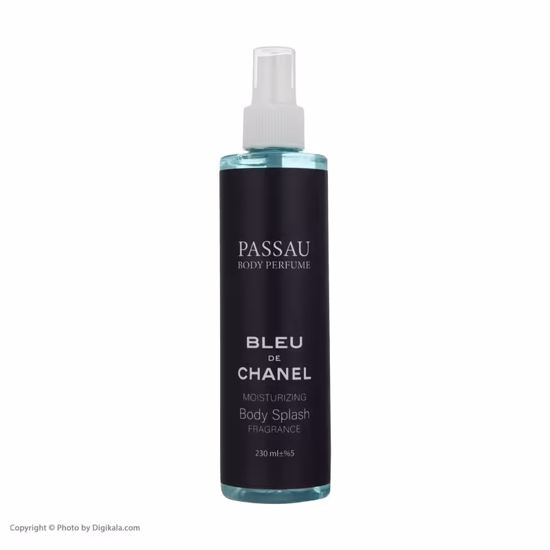 بادی اسپلش مردانه پاسائو مدل Blue De Chanel حجم 230 میلی لیتر