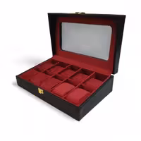 جعبه نظم دهنده ساعت چرمی ویولت کد BC5513