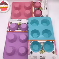 قالب سیلیکونی 6خانه مافین