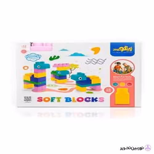 بازی سازه های نرم (لگو) 25 قطعه دخترانه