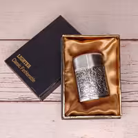 فندک گازی بته جقه نقره ای