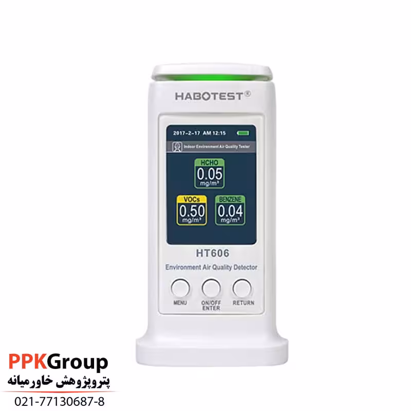 اندازه گیری HCHO-TVOC و بنزن HT606