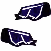 چراغ جلو اسپرت پراید 111 مدل لامبورگینی مولتی کالر (ریموت دار) بدون موتور دو عددی