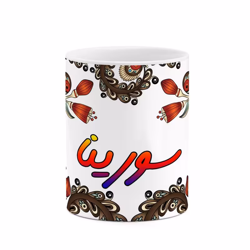 خرید ماگ-لیوان    اسم سورینا  سنتی گل و بته کد mgh45679