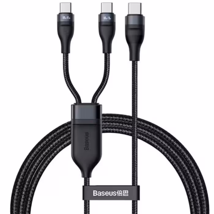 کابل تبدیل USB-C به USB-C باسئوس مدل Fast Charging-100W طول 1.5 متر