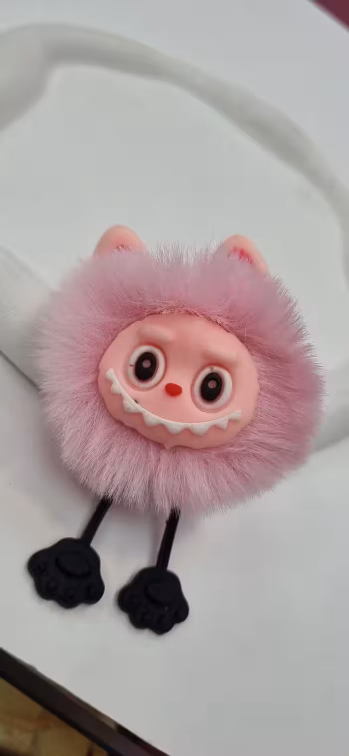 جا سویچی لبوبو پشمالو صورتی