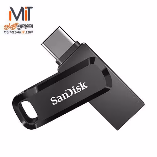 فلش سن دیسک مدل Ultra Drive Go Type-C ظرفیت 128 گیگابایت