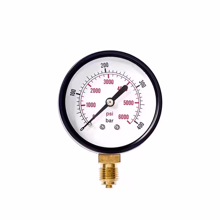 گیج فشار صفحه 10 سانت خشک 400 بار