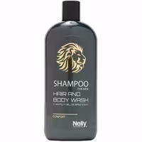 شامپو سر و بدن 2 در 1 مردانه نلی پروفشنال NELLY مدل HAIR & BODY WASH حجم 400 میل
