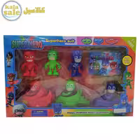 مجموعه فیگور پی جی مسک 6 عددی PJ Masks 553-344