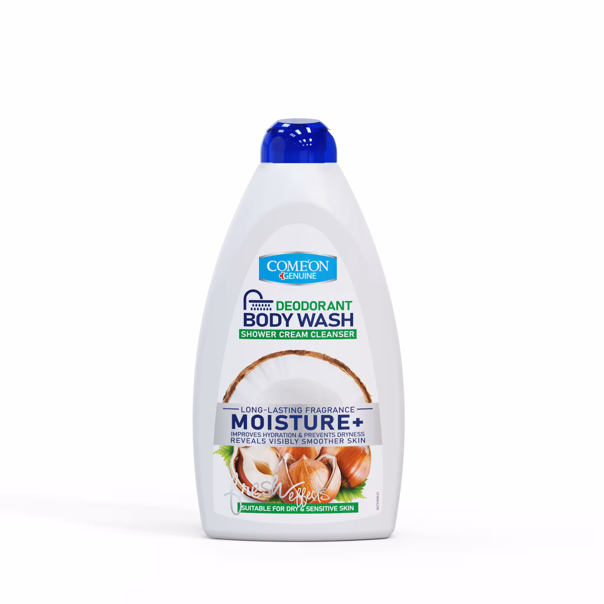 شامپو بدن ژلیMOISTURE مناسب پوست خشک و حساس کامان500 میل