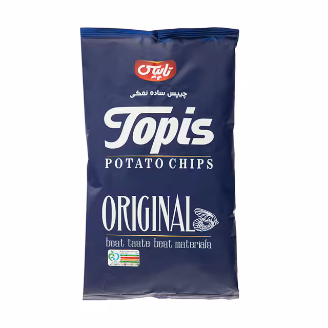 چیپس نمکی تاپیس 50 گرمی