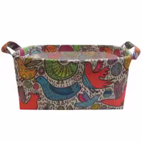 بنیس باکس دسته دار 30*35 طرح پرنده و تخم مرغ بزرگ