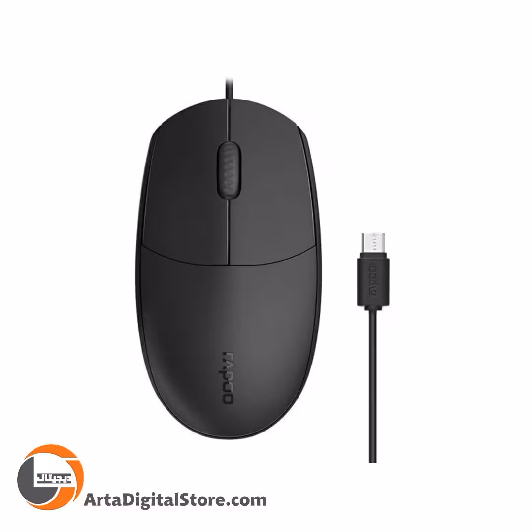موس رپو RAPOO N100C Black