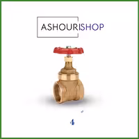 شیر فلکه کشویی سیم ایتالیا سایز 4 اینچ