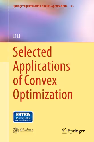 خرید و دانلود نسخه کامل کتاب Selected Applications of Convex Optimization