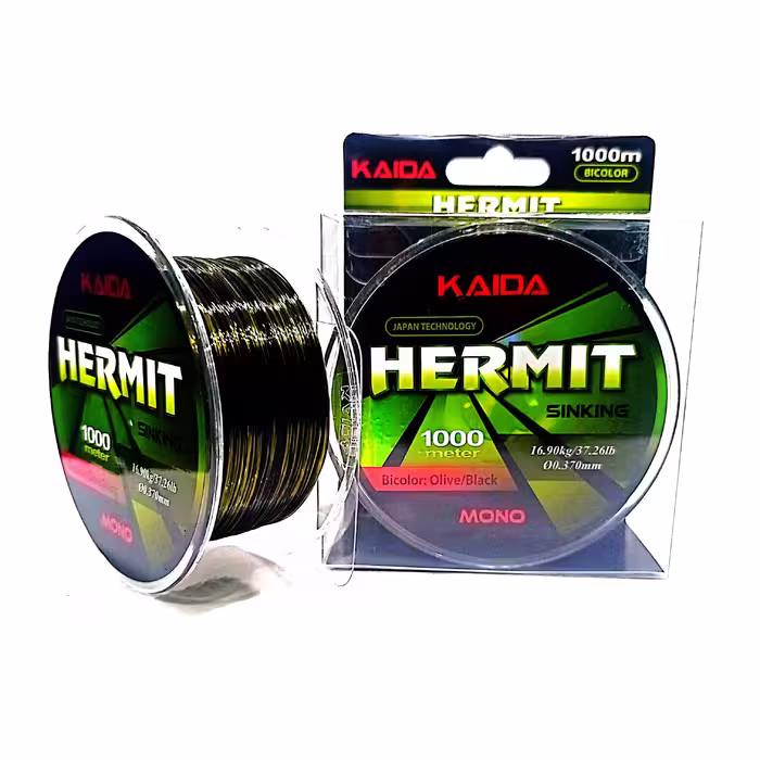 نخ ماهیگیری مونوفیلامنت کایدا KAIDA HERMIT بمتراژ 1000 متر