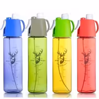 قمقمه اسپری دار نشکن THERMOS حجم 600 میلی لیتر