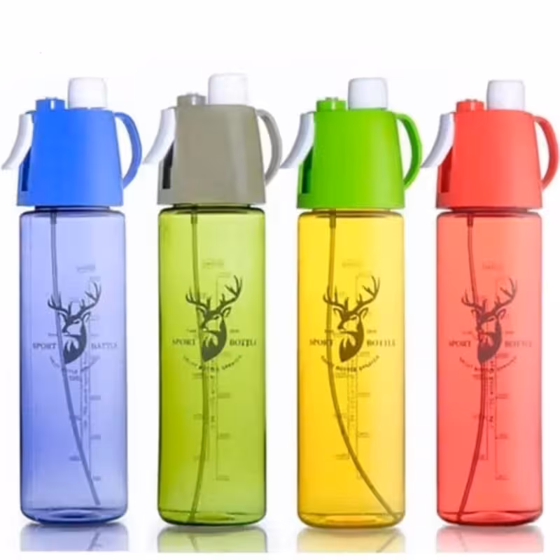 قمقمه اسپری دار نشکن THERMOS حجم 600 میلی لیتر