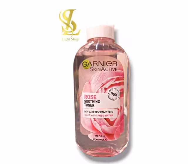 تونر پوست خشک و حساس گل رز گارنیر GARNIER 300ml