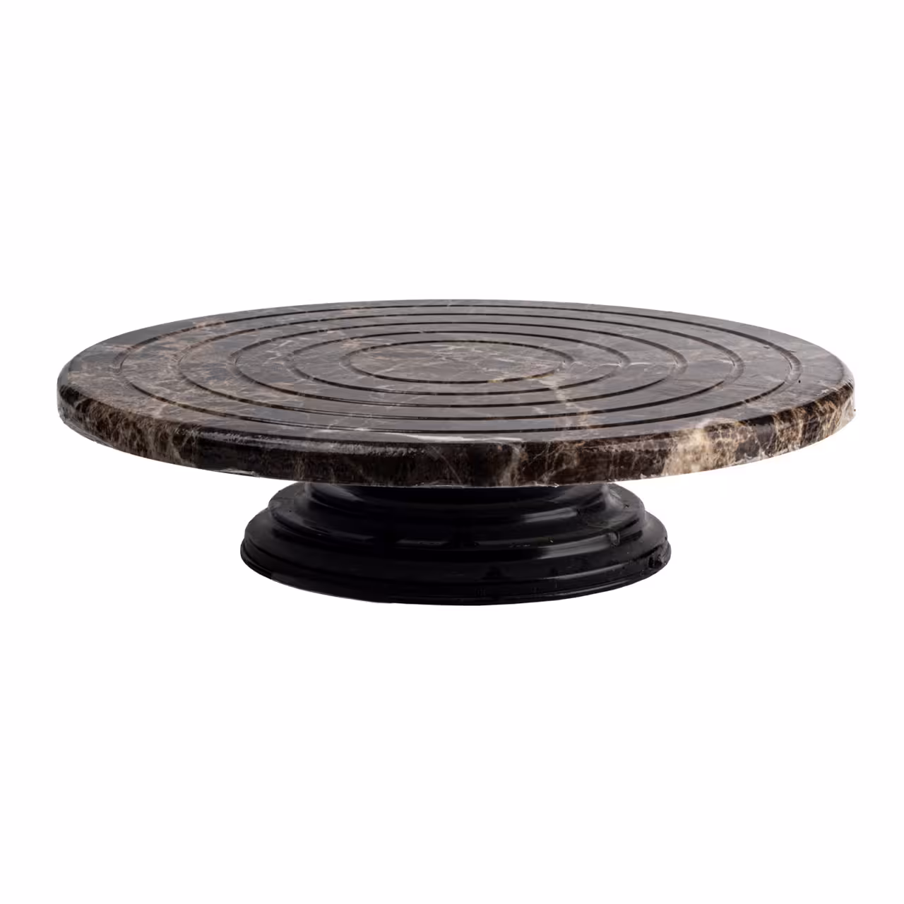 صفحه گردان کیک ام دی اف طرح سنگ قطر 35 سانتی متری