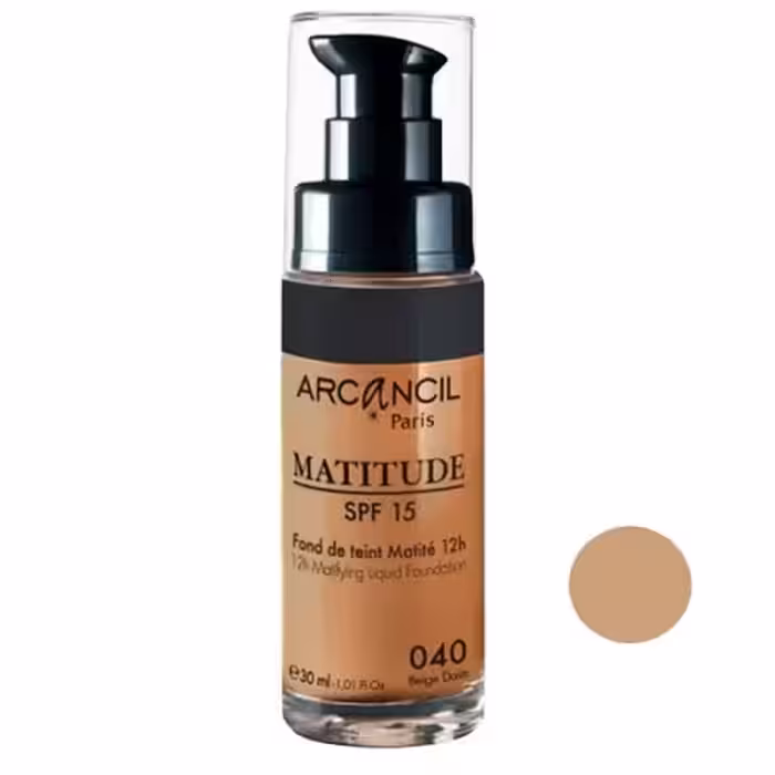 کرم پودر آرکانسیل مدل Matitude شماره 040 حجم 30 میلی لیتر