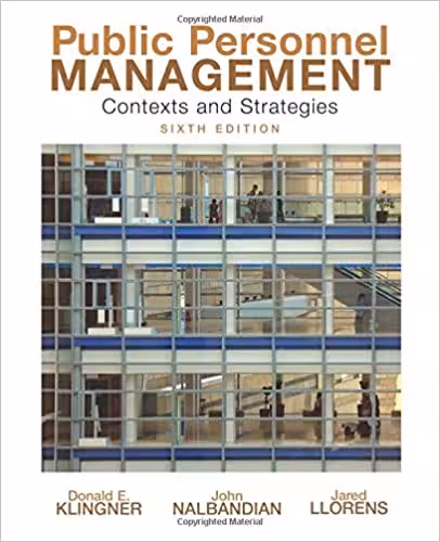 خرید و دانلود نسخه کامل کتاب Public Personnel Management (6th Edition) - Original PDF
