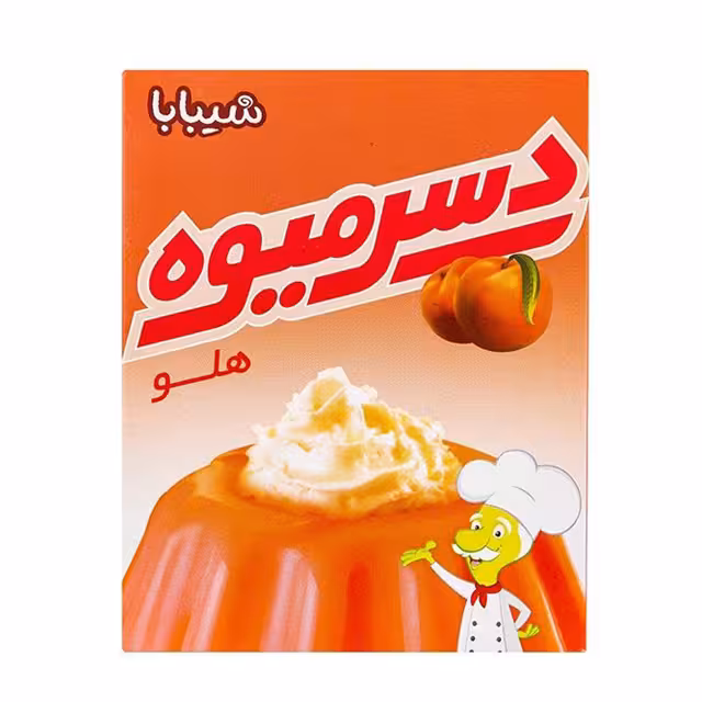 پودر دسر هلو شیبابا 50 گرمی