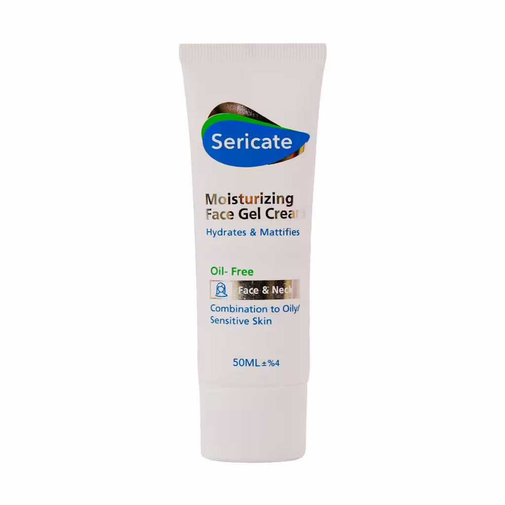 ژل کرم مرطوب کننده صورت پوست مختلط و چرب سری کیت 50 میلی لیتر | Sericate Moisturizing Face Gel Cream