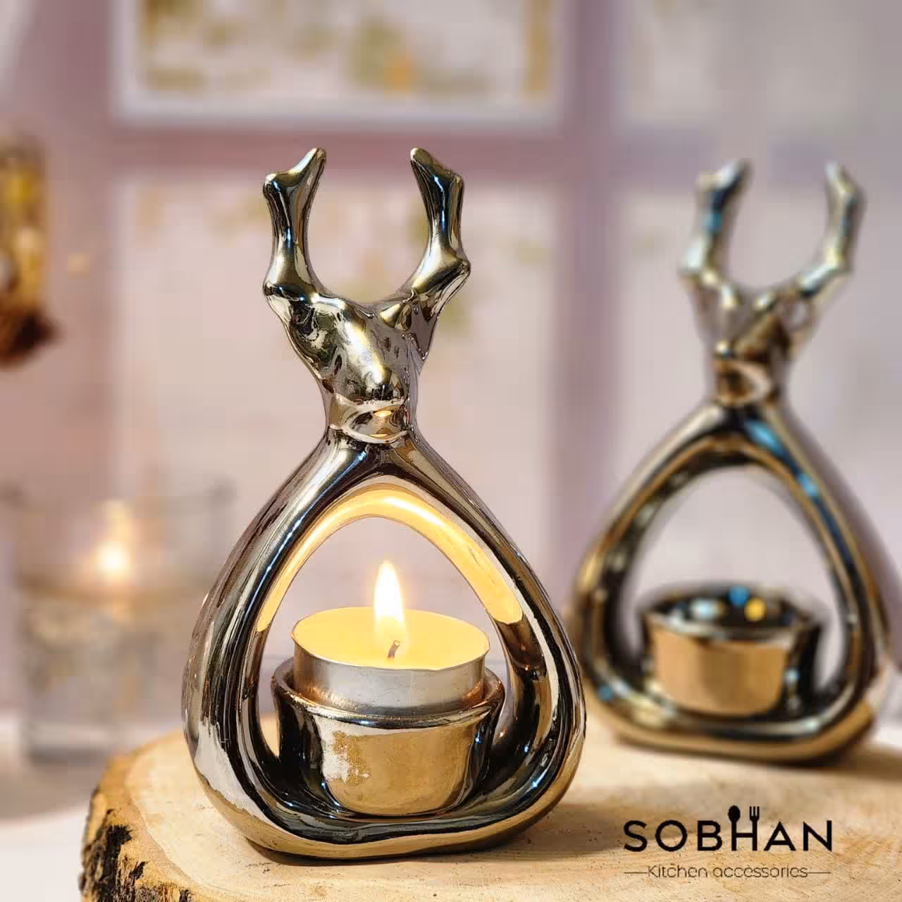 جاشمعی گوزن نقره ای وارمردار