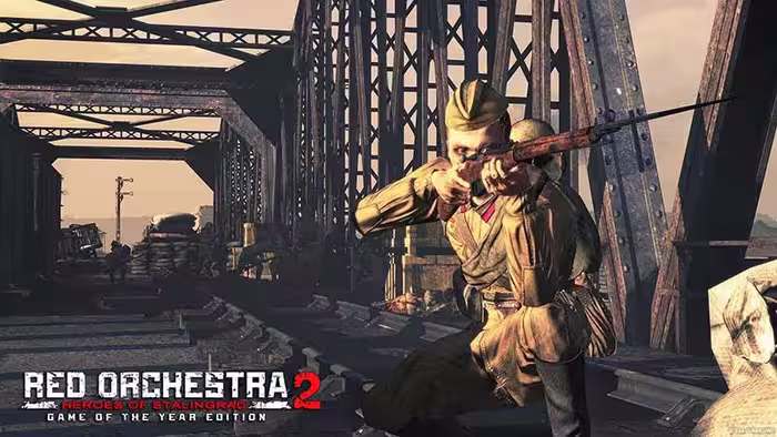 سی دی کی اورجینال Red Orchestra 2 Heroes of Stalingrad with Rising Storm