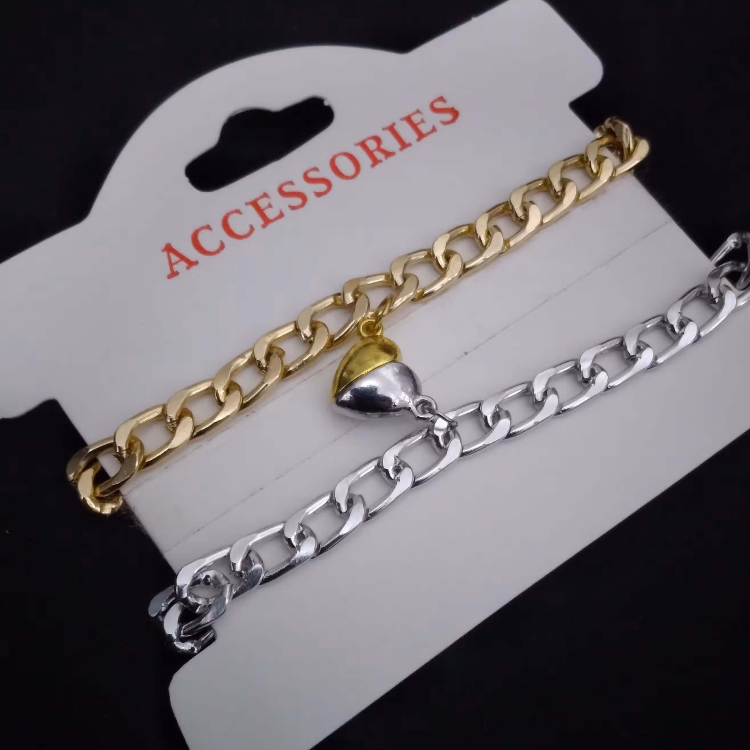 ست دستبند دوستی آلومینیوم رنگ ثابت