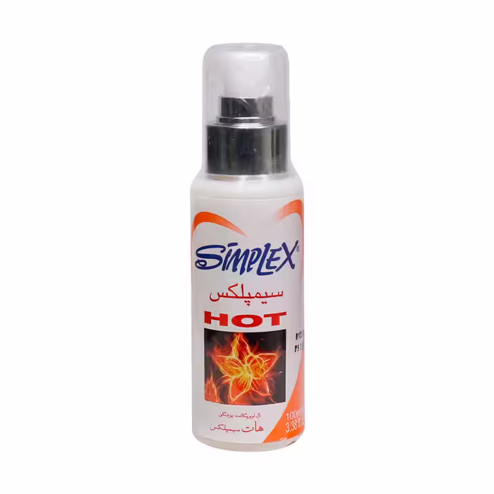 ژل لوبریکانت مدل hot سیمپلکس 100 میلی لیتر | Simplex Hot Lubricant Gel