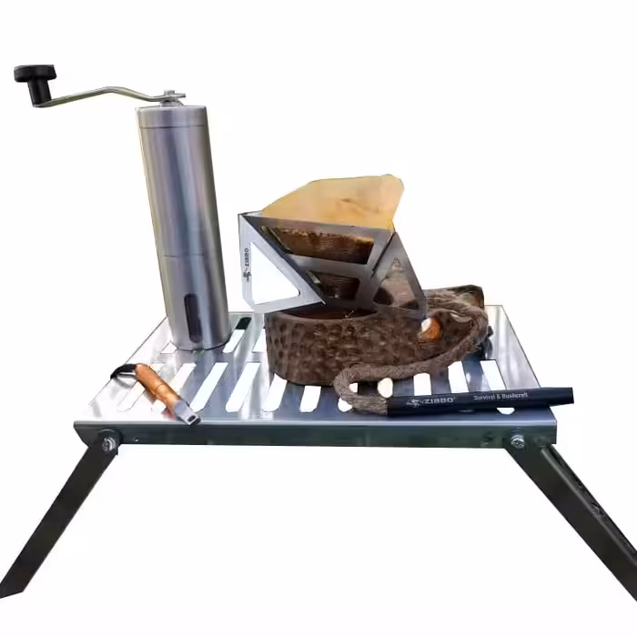 میز گریل تاشو زیبو مدل سانرایس پایه تاشو