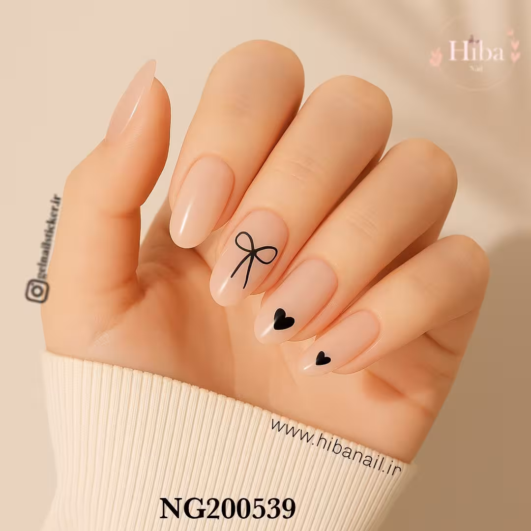 استیکر ژله ای کاشت ناخن (نیل رپ)_کد NG200539