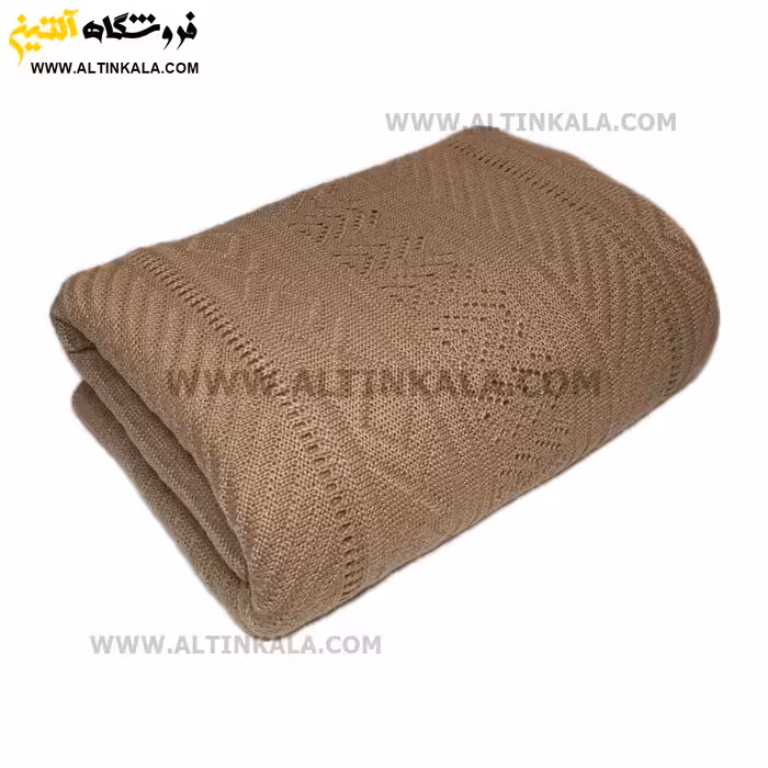 شال مبل بافت (رومبلی) سوپر (تراکم بالا) طرح ارکیده سایز 150×200
