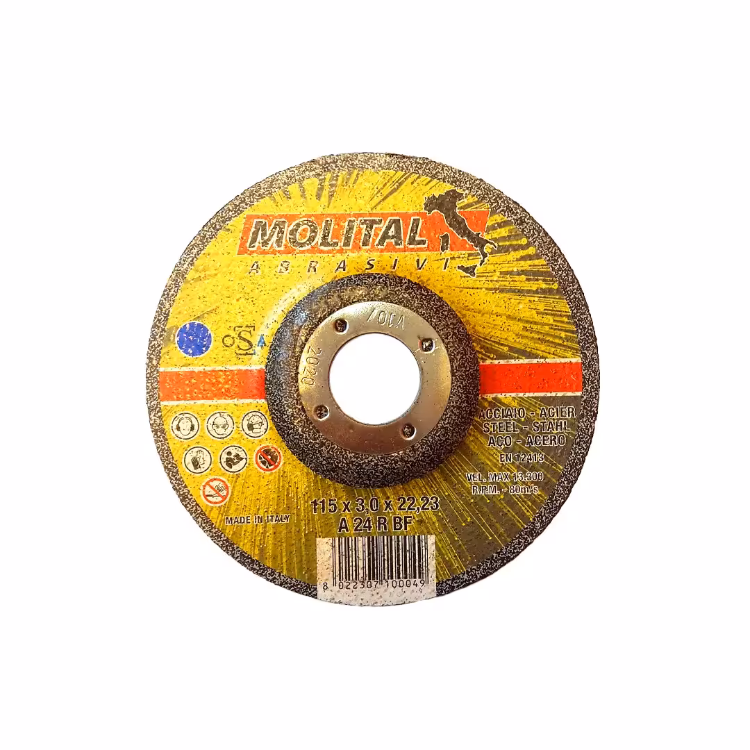 صفحه سنگ برش آهن مینی مولیتال Molital 115X3