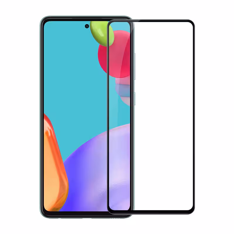 محافظ صفحه نمایش شیشه ای گلس سامسونگ Full Glass Screen Protector Samsung Galaxy A52 5G , A52 4G