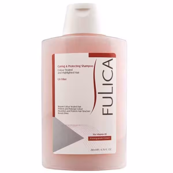 شامپو فولیکا مخصوص موهای رنگ شده حجم 200 میلی لیتر