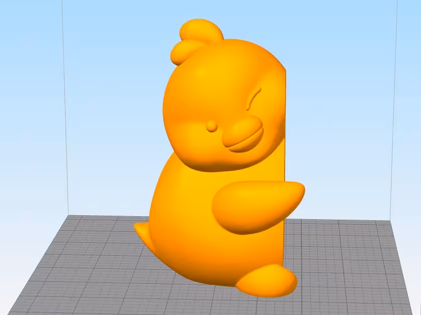 مدل سه بعدی هولدر کتاب طرح اردک کد02 (STL)