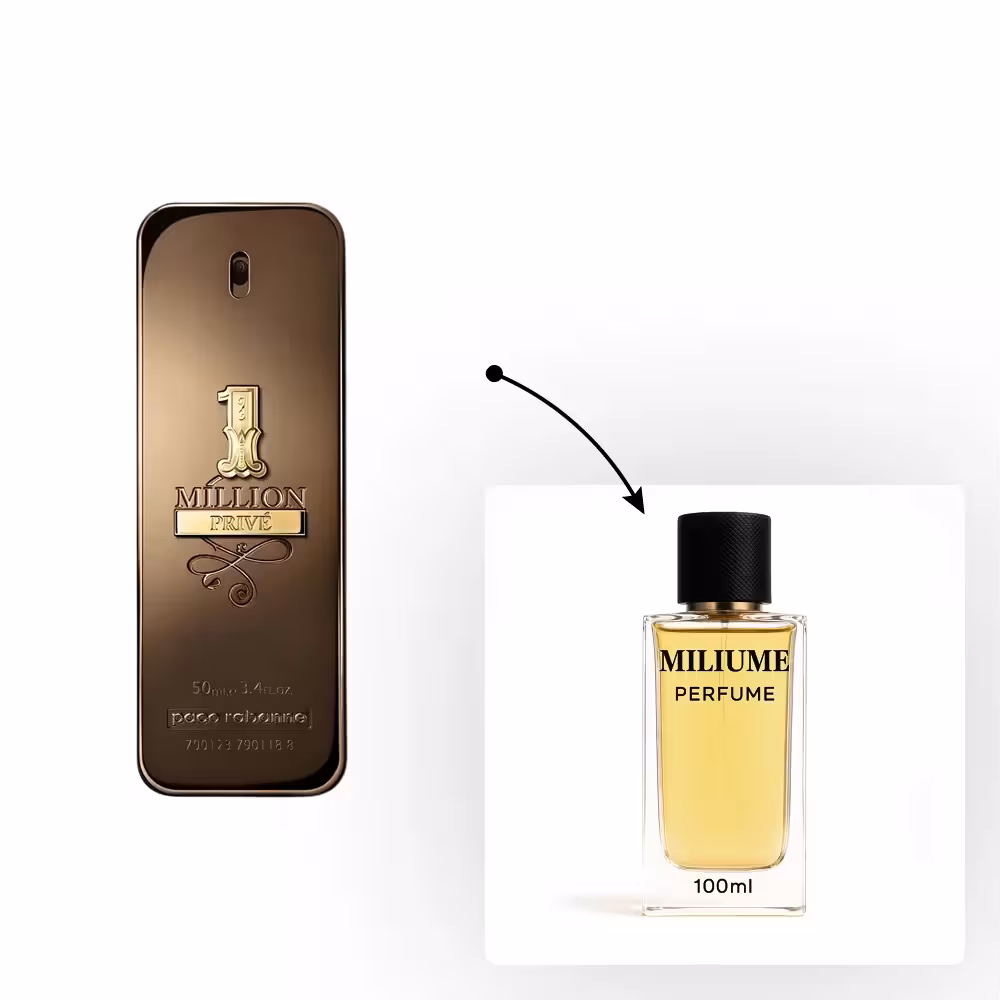 اسانس عطر Paco Rabanne 1 Million Prive برند Argeville - کد 1258 - پاکو رابان وان میلیون پرایو 100ML - میلیوم پرفیوم