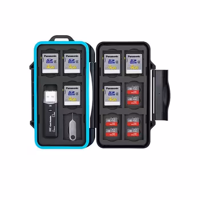 کیس محافظ کارت حافظه و سیم کارت و کارتخوان جی جی سی مدل MCR-STS30