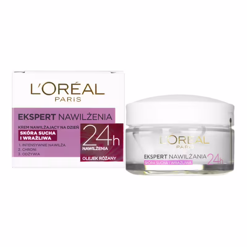 کرم آبرسان اکسپرت روز 24 ساعته اورال L&#039;OREAL